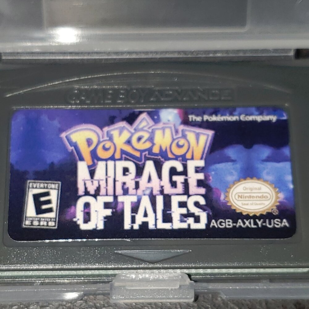Pokemon Mirage of Tales GBA ROM Hack Game Gameboy Advance